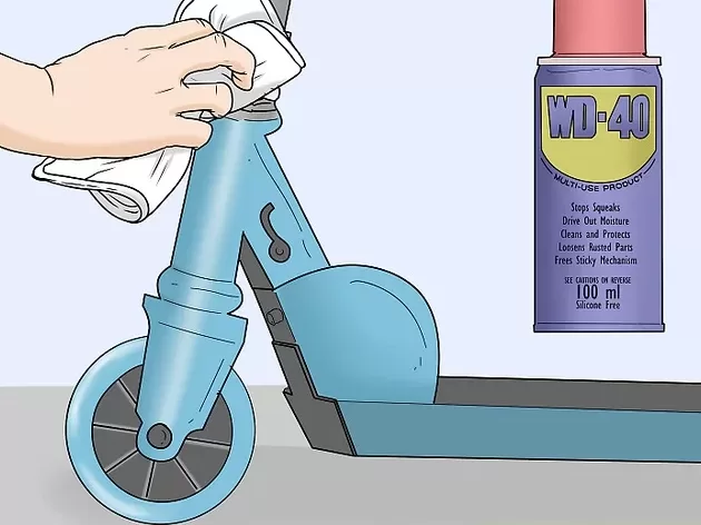 Clean the Release Level and Steering Column