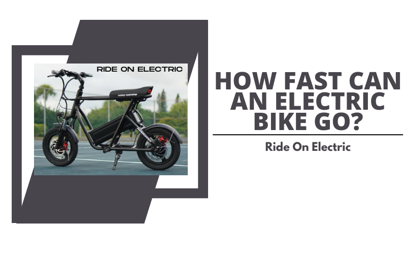 How Fast Can an Electric Bike Go?