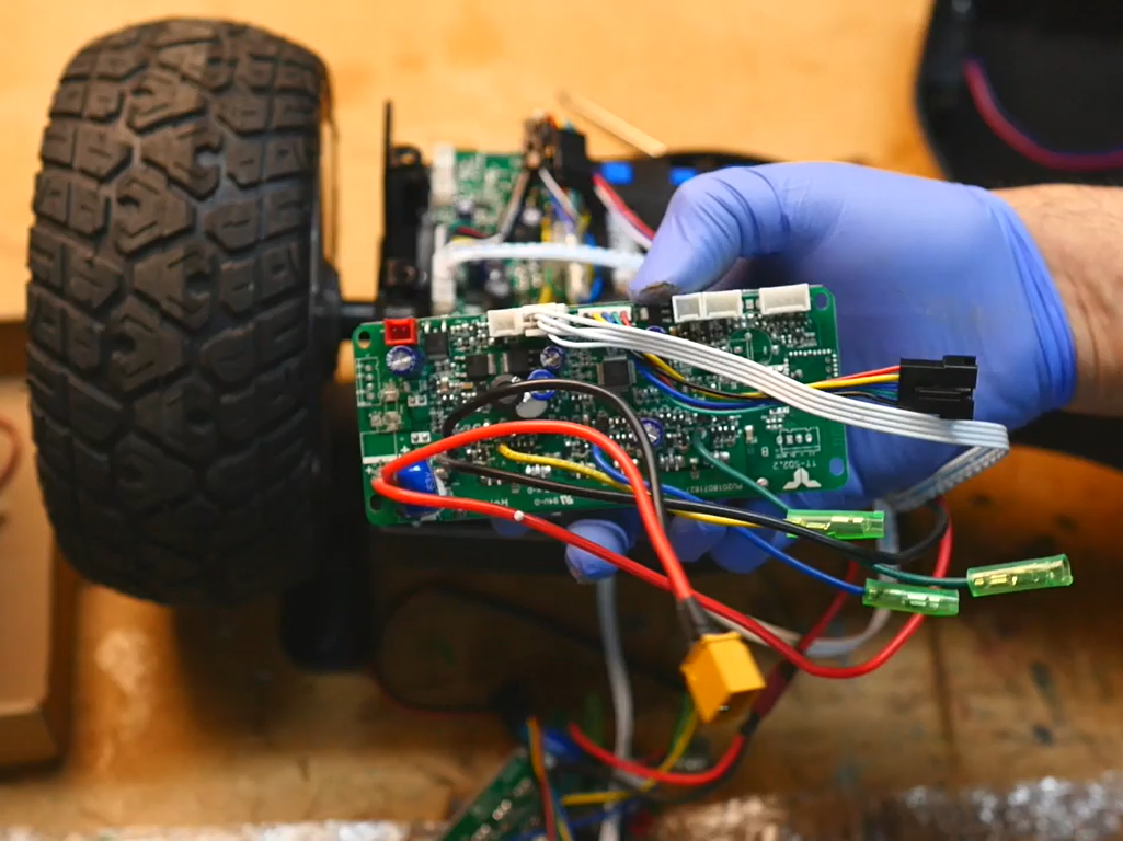 Check the Hoverboard Motherboard