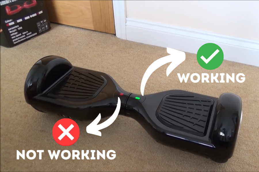 One SIde On Hoverboard Not Working