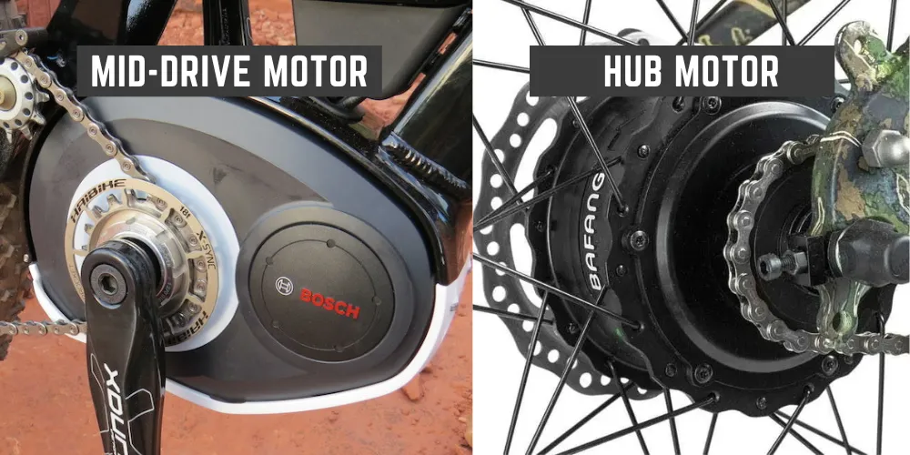 250W E-Bike Motor Types