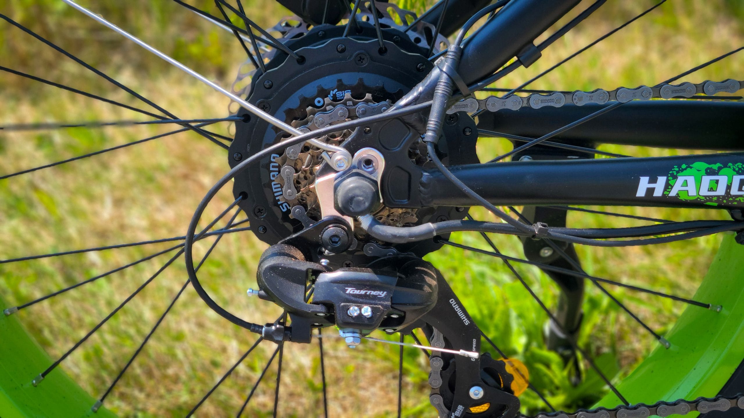 HAOQI Green Leopard Pro 7-speed shifters