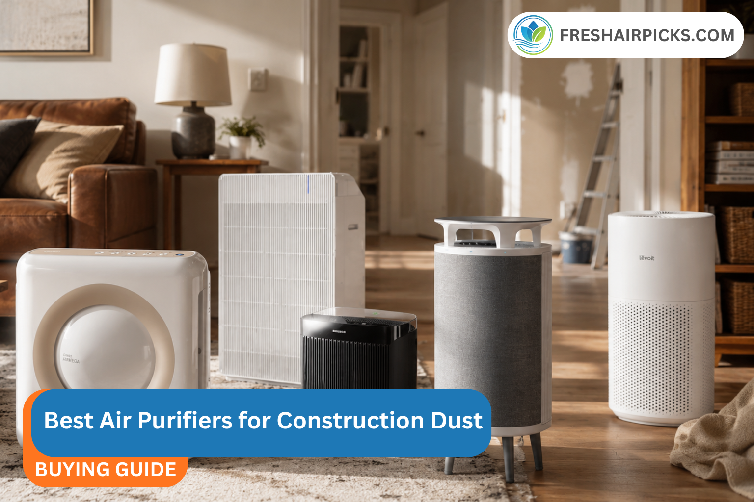 Best Air Purifier for Construction Dust Lab-Tested for Renovations
