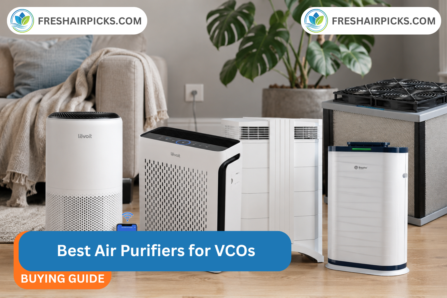 Best Air Purifiers for VOCs: The “Carbon Weight” Truth