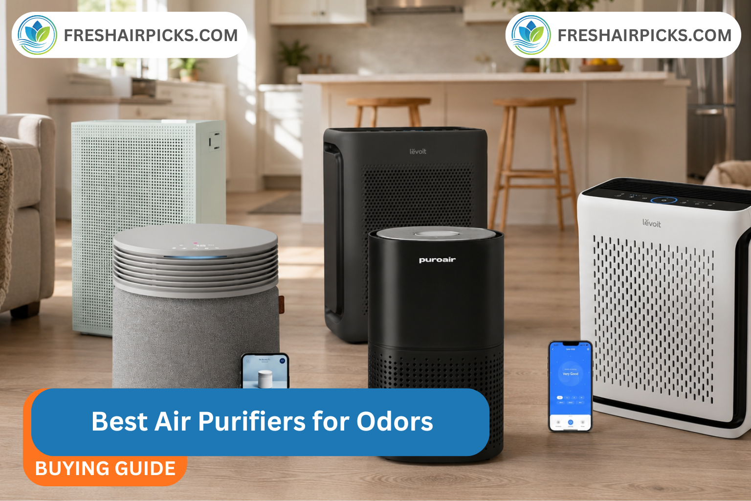 Best Air Purifier for Odors: My 2025 Data-Driven Testing Guide