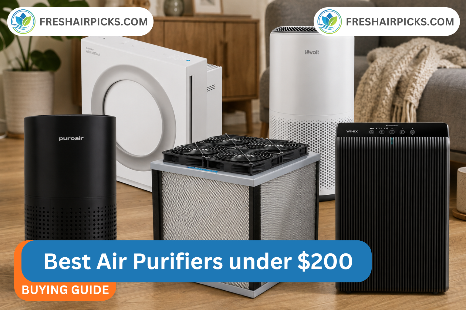 Best Air Purifiers Under $200