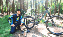 The Best E Mountain Bike Tire Pressure & How to Test
