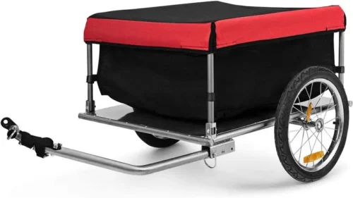 Goplus Cargo Bike Trailer (80 Pounds Weight Limit) 