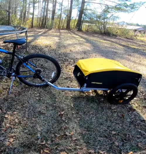 Retrospec Rover Hauler Cargo Trailer (80 lbs Weight Limit)