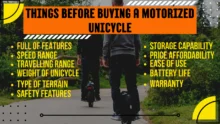 Important Things to Know Before Buying a Motorized Unicycle