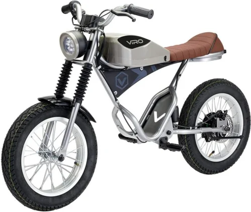 Viro Rides Cafe Racer Motorized E Bike 